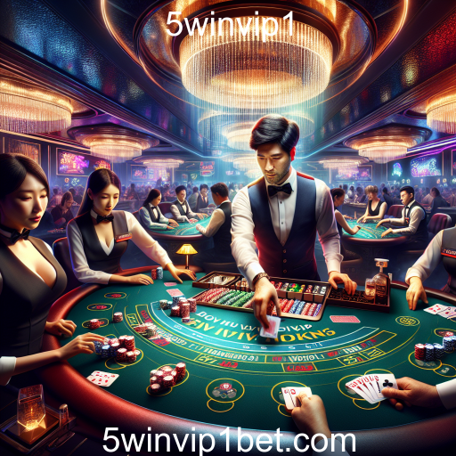Experimente a Adrenalina do Cassino Ao Vivo no 5winvip1