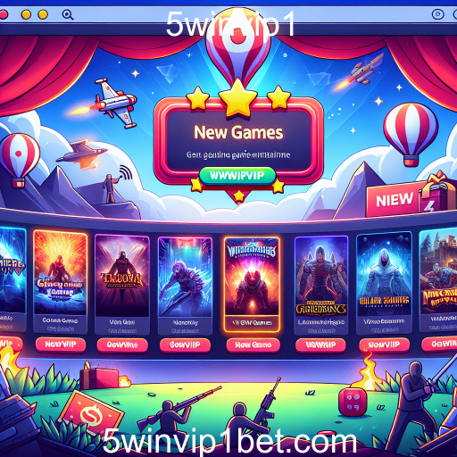 Descubra os Lançamentos Imperdíveis em 'Novos Jogos' na 5winvip1