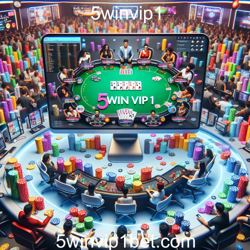 Descubra a Emoção do Poker Online no 5winvip1